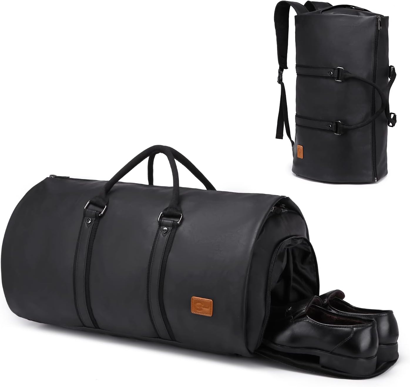 Convertible Travel Garment Bag,Carry on Garment Duffel Bag for Men Women - 2 in 1 Hanging Suitcase Suit Business Travel Bag