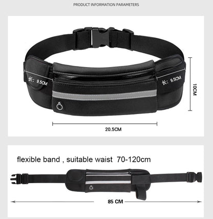 Running Bag Women Waist Bag Belt Bag Men Sports Fanny Pack Mobile Phone Bag Gym Running Cell Phone Jogging Run Cycling Bag