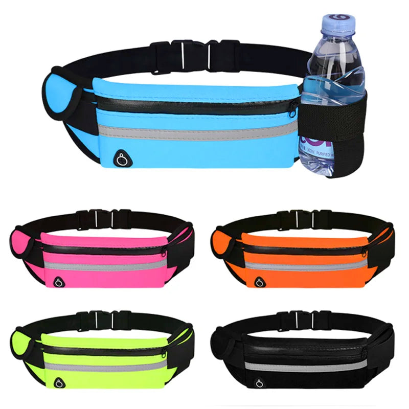 Running Bag Women Waist Bag Belt Bag Men Sports Fanny Pack Mobile Phone Bag Gym Running Cell Phone Jogging Run Cycling Bag