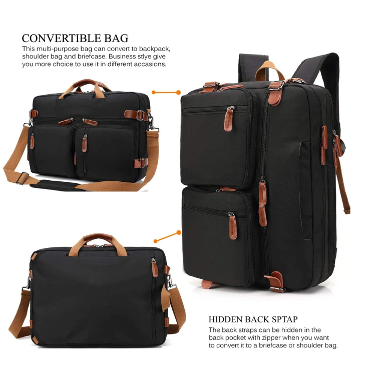 3-in-1 Laptop Backpack: Your Ultimate Versatile Companion for Travel and Business