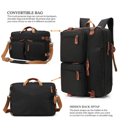 3-in-1 Laptop Backpack: Your Ultimate Versatile Companion for Travel and Business