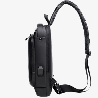 Crossbody Anti-Theft Sling Bag with USB Charging Port - Your Ultimate Business and Outdoor Companion