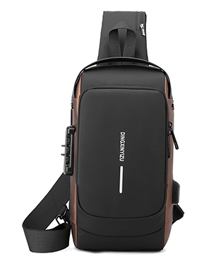 Crossbody Anti-Theft Sling Bag with USB Charging Port - Your Ultimate Business and Outdoor Companion