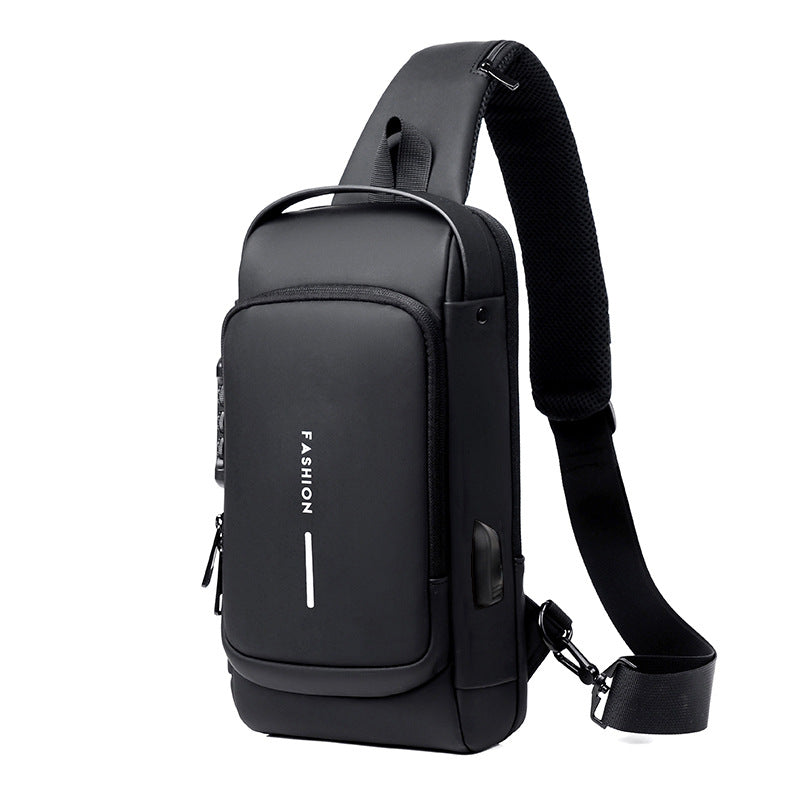 Crossbody Anti-Theft Sling Bag with USB Charging Port - Your Ultimate Business and Outdoor Companion